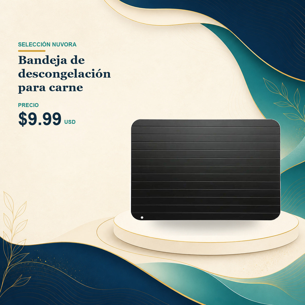 Bandeja de descongelación para carne - $9.99