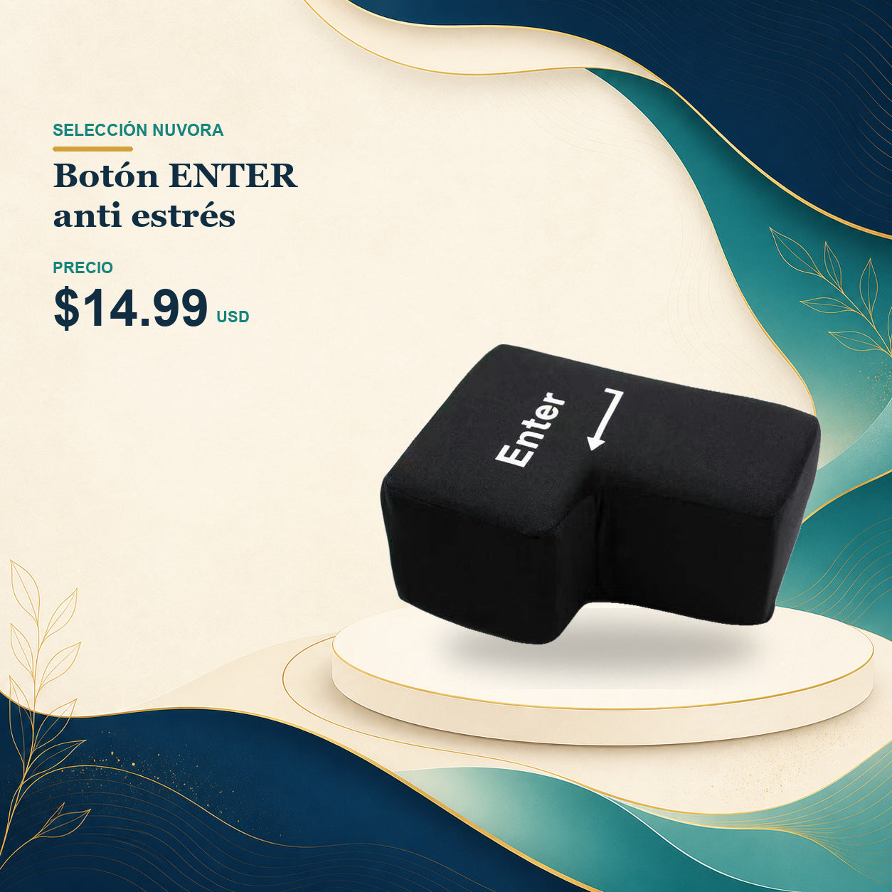 Botón ENTER anti estrés - $14.99