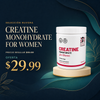 Creatina monohidratada para mujeres – 30 porciones