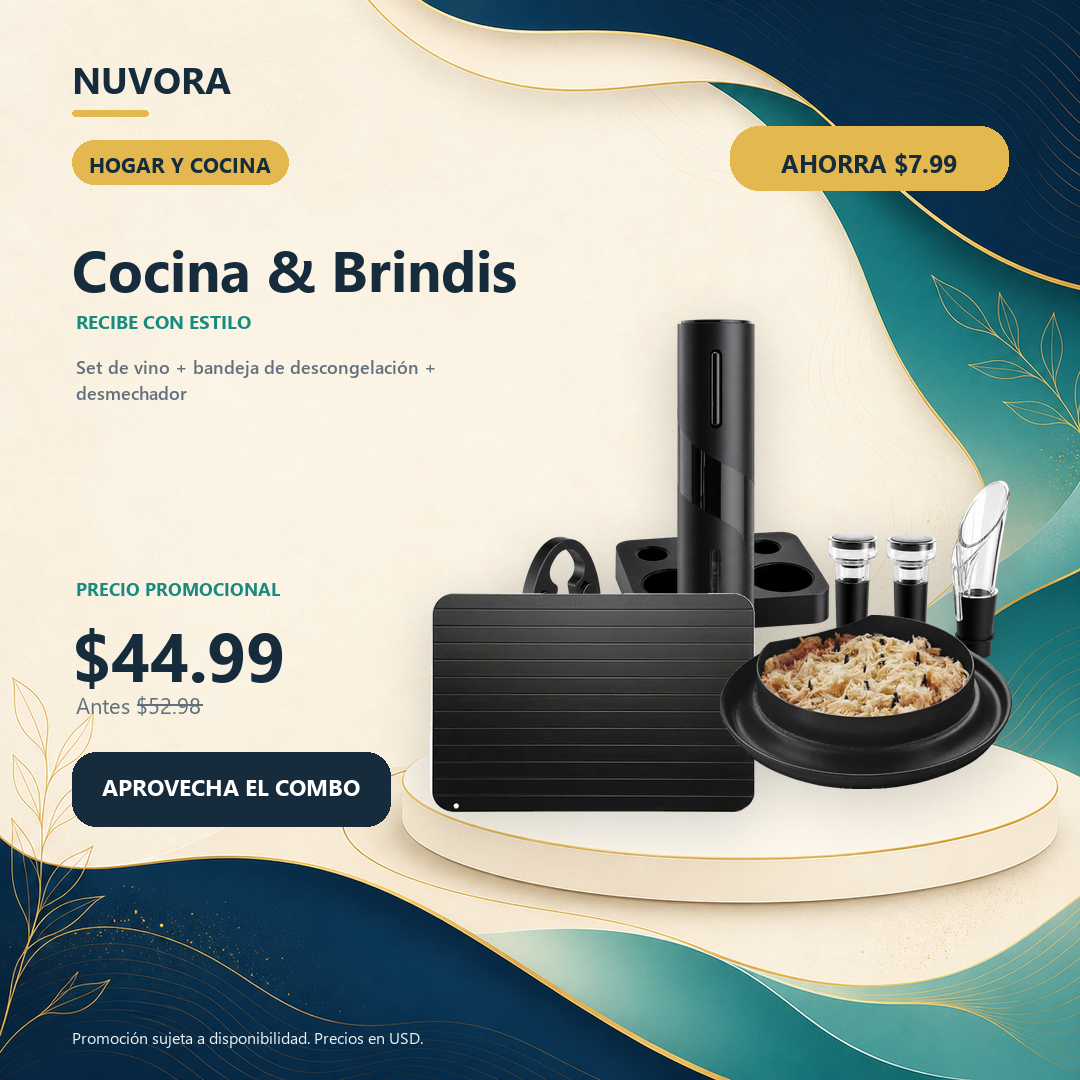 Combo Cocina & Brindis