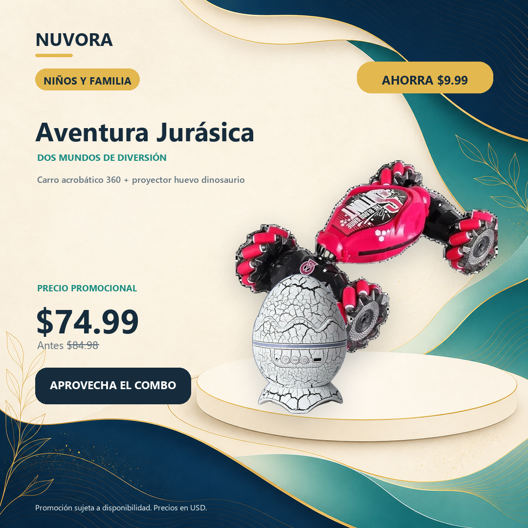 Combo Aventura Jurásica
