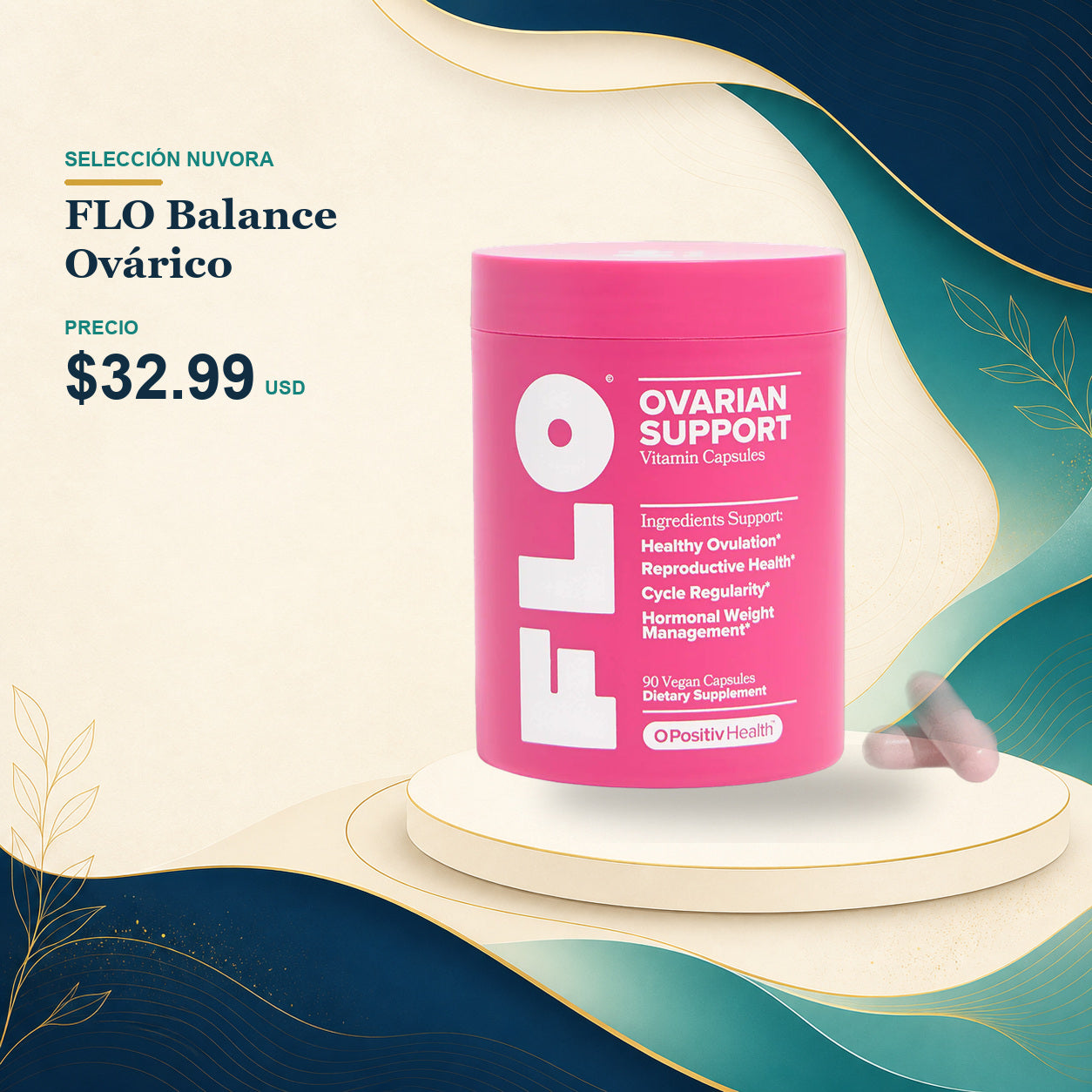 FLO Balance Ovárico - $32.99