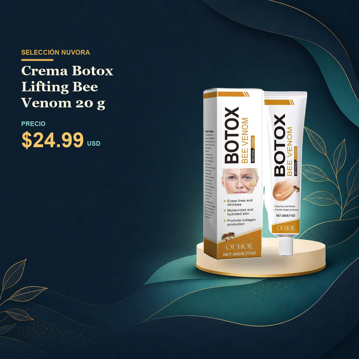 Crema Botox Lifting Bee Venom 20 g - $24.99