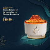 Humidificador de esencias en forma de volcán - $39.99