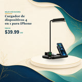 Cargador de dispositivos 4 en 1 para iPhone - $39.99