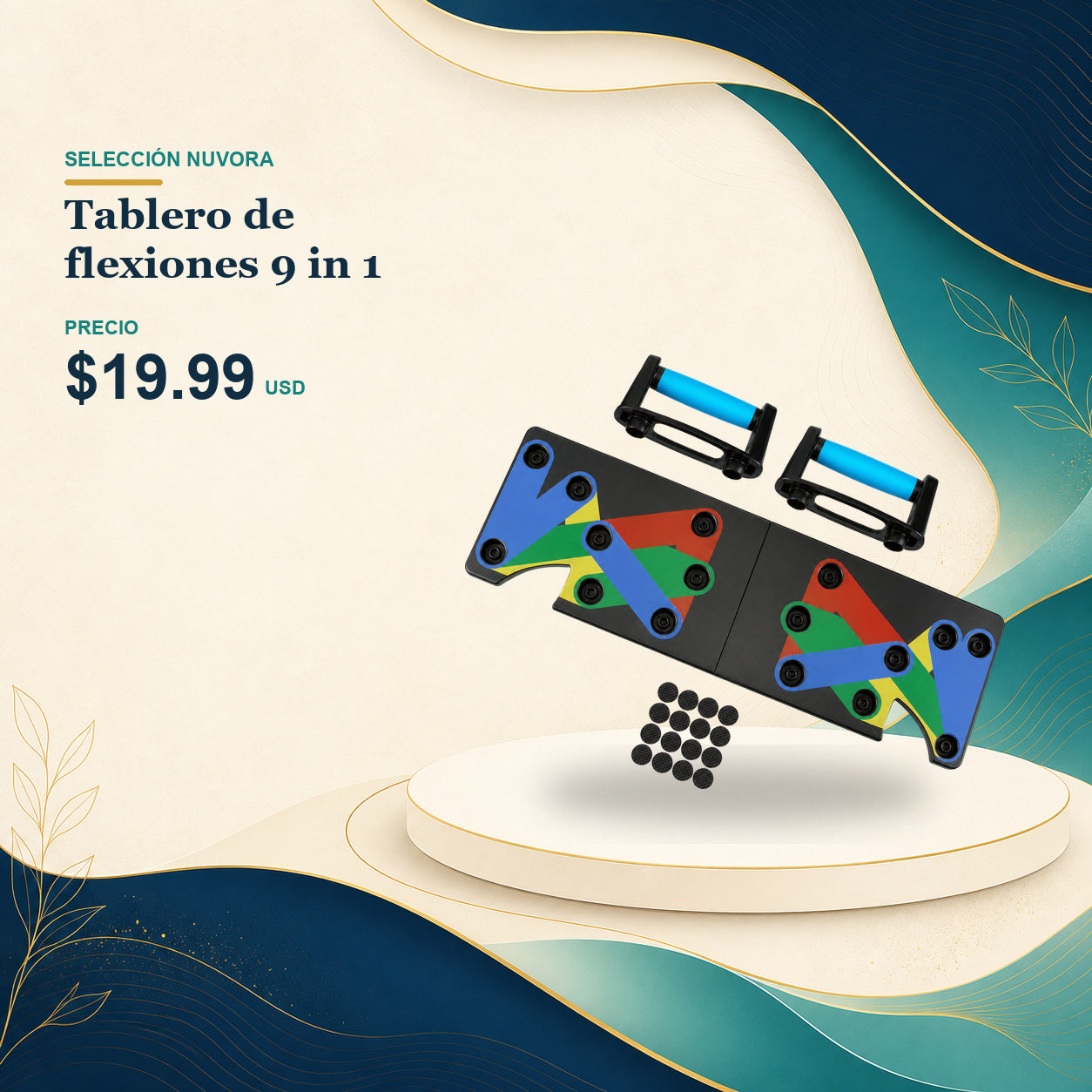 Tablero de flexiones 9 in 1 - $19.99